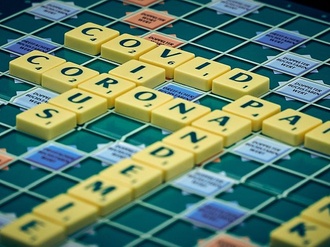 Scrabble Covid Corona Virus Pandemie