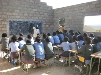 Sekundarschule in Mulanga (Sambia)