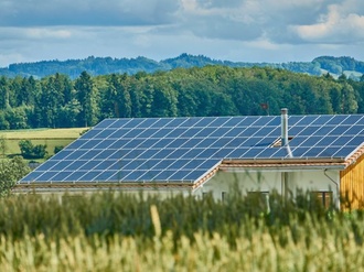 Solar-Panel-Solardach Bayern Berge