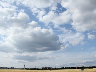 Tempelhofer Feld Freizeit Landebahn Fahrrad