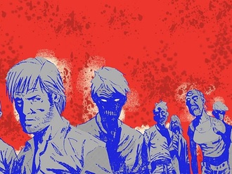 The Walking Dead Zombies Zeichnung