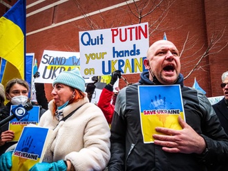 Ukraine Protest Krieg