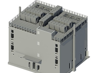 Visualisierung des Berliner Vodafone Core-Centers