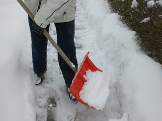 Winterdienst - Schnee schippen