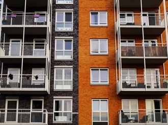 Wohnanlage Mietwohnung Miete Balkone